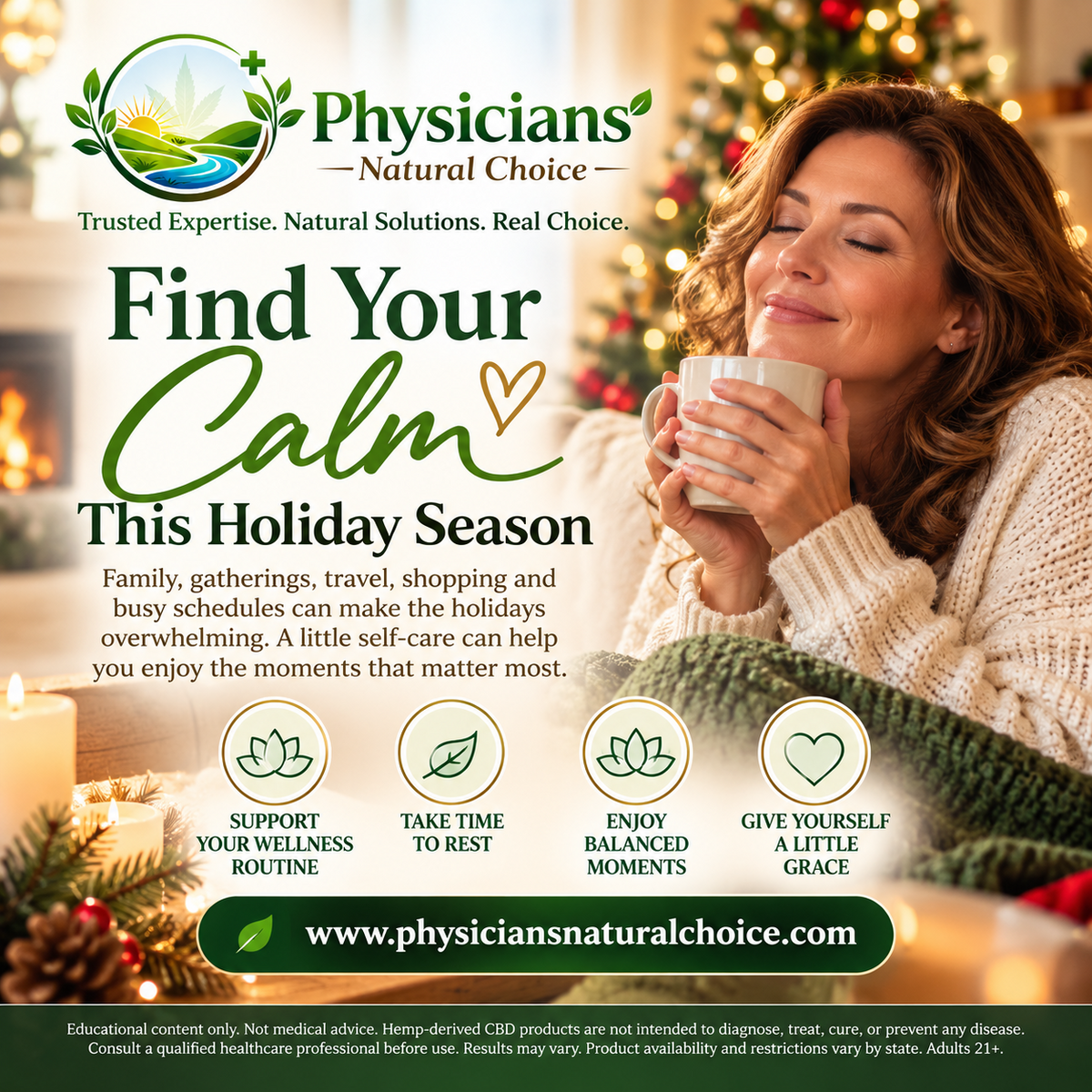 Family, Holidays and Stress: finding a Little More Calm During Life's Busiest Season