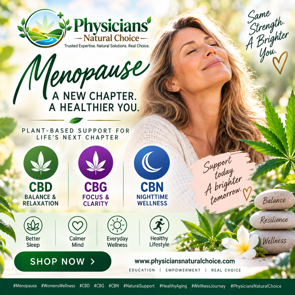 Menopause, Wellness &amp; Cannabinoids: Understanding CBD, CBG &amp; CBN