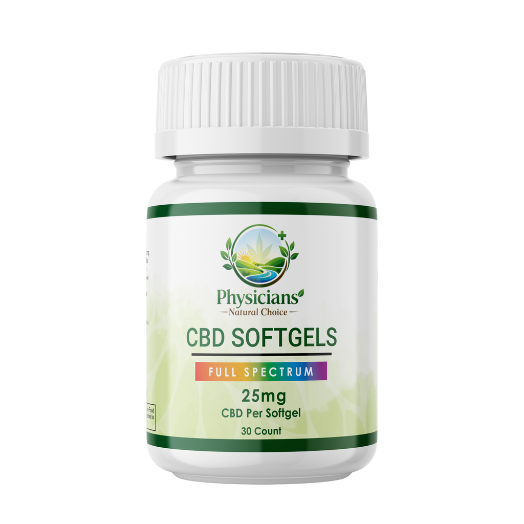 Full Spectrum CBD Softgels 25mg