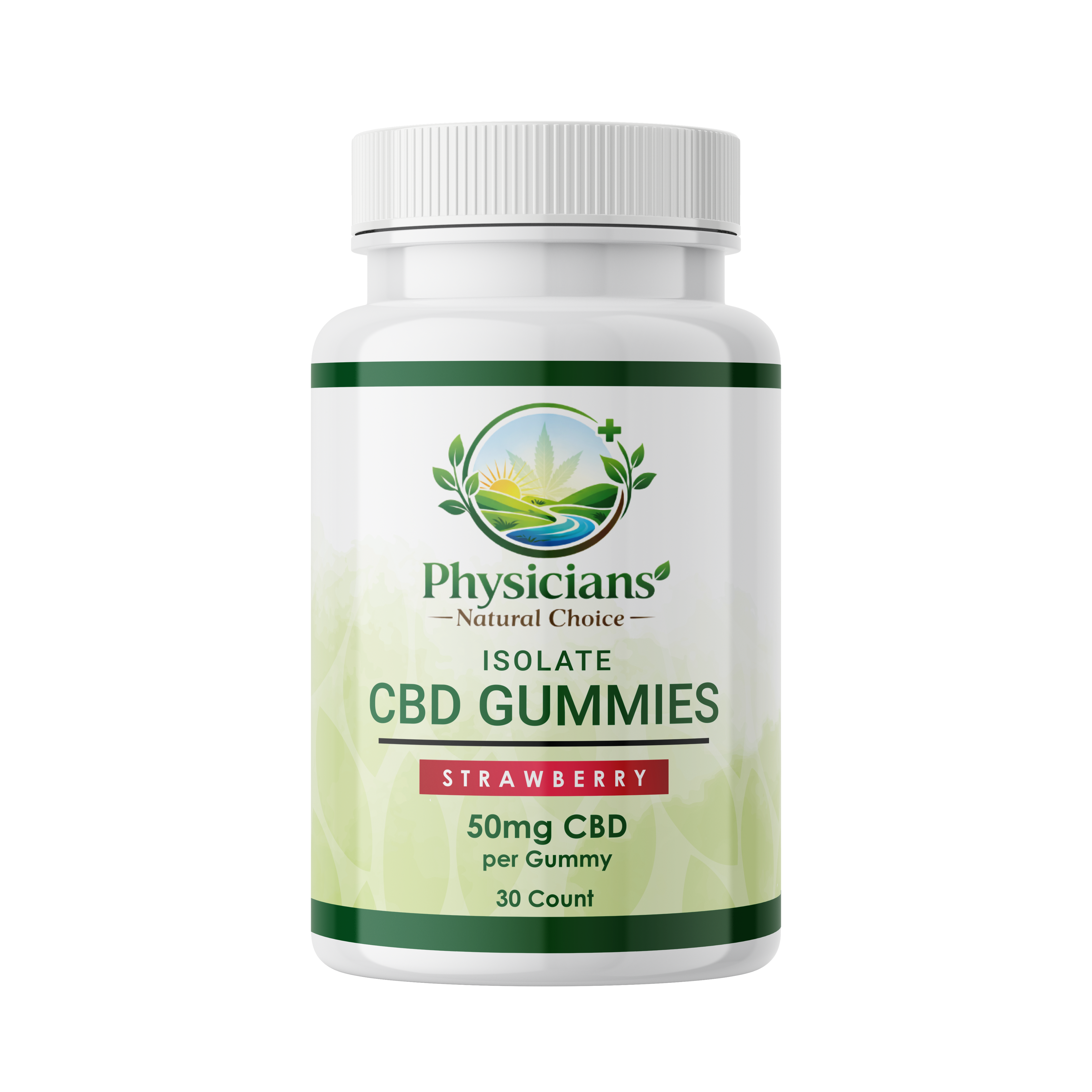Gummies with 50mg CBD Isolate