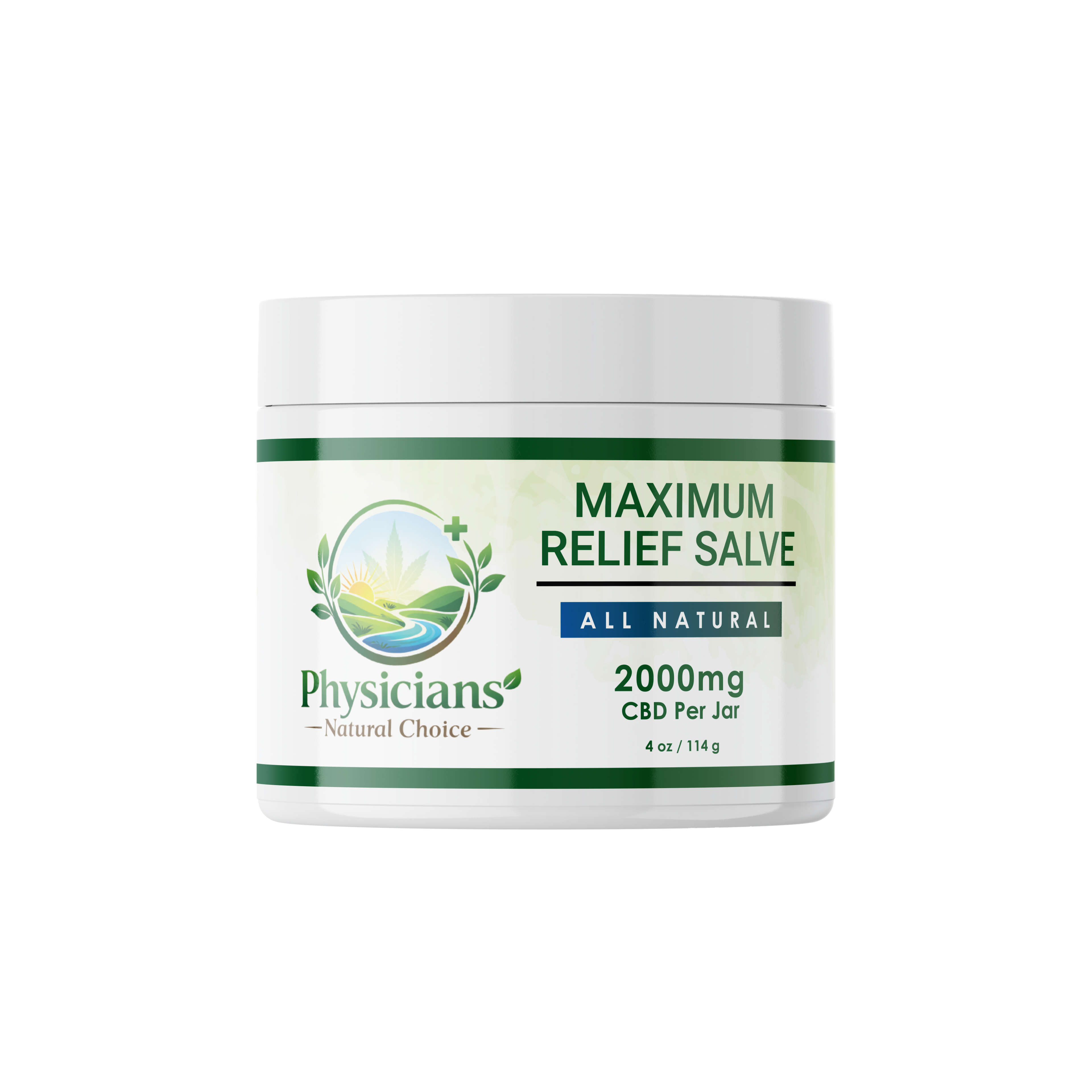 Relief Salve - 2000mg CBD with Lavender and Eucalyptus