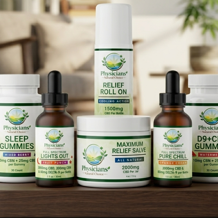 PNC product hemp wellness tincture salve roll-on gummies